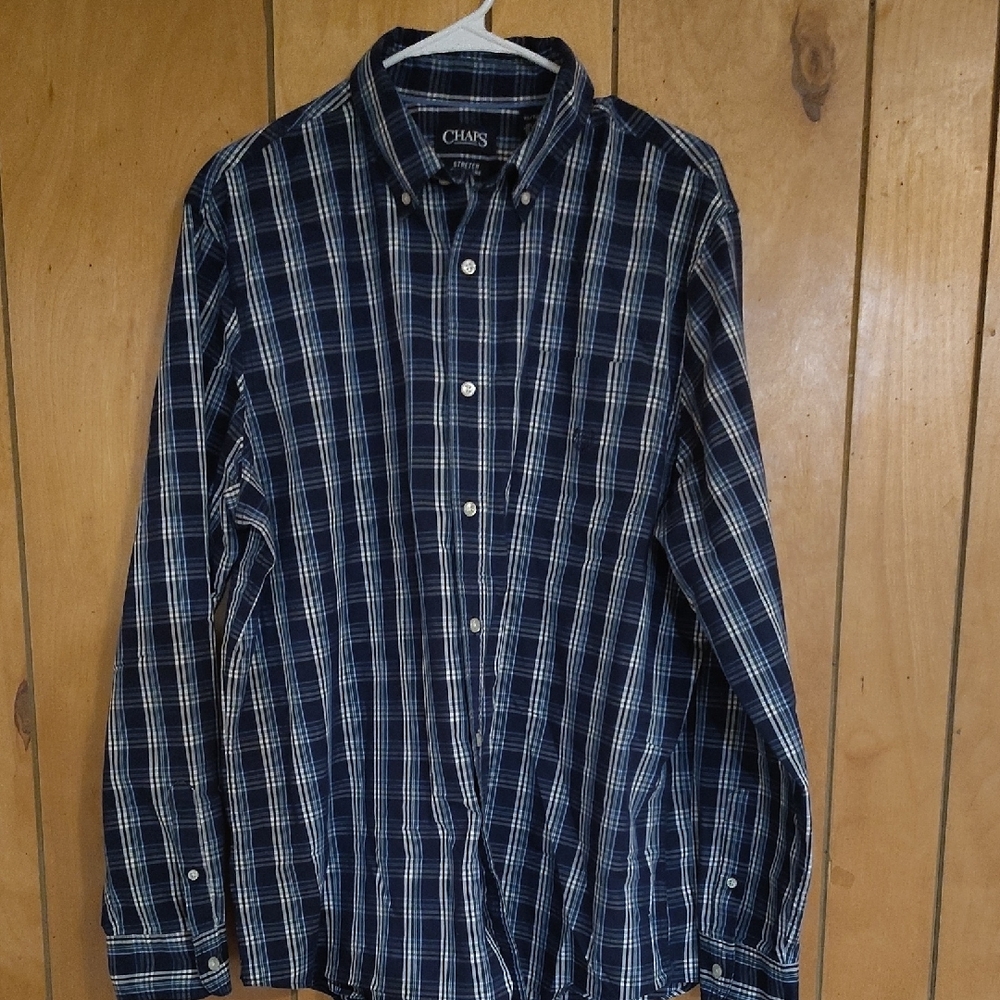 Chaps Men's BUNDLE Button Down Dress Casual Shirts